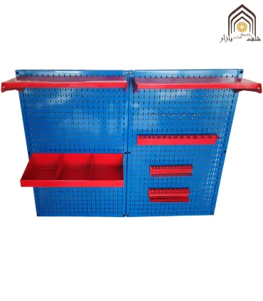 پگ برد تخته ابزار با طراحی کارآمد، مناسب برای نظم‌دهی به لوازم در شلف بازار. مناسب برای کارگاه‌ها و فضاهای کوچک.