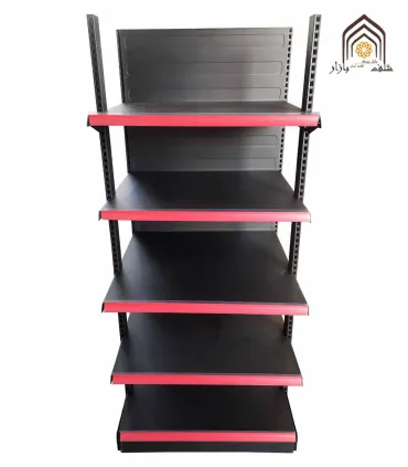 قفسه سنگین فروشگاهی فرانسوی سامان انبار شرق طوس با طراحی مشبک و کیفیت بالا مناسب برای انواع فروشگاه‌ها.\n\nمشخصات قفسه سنگین برا