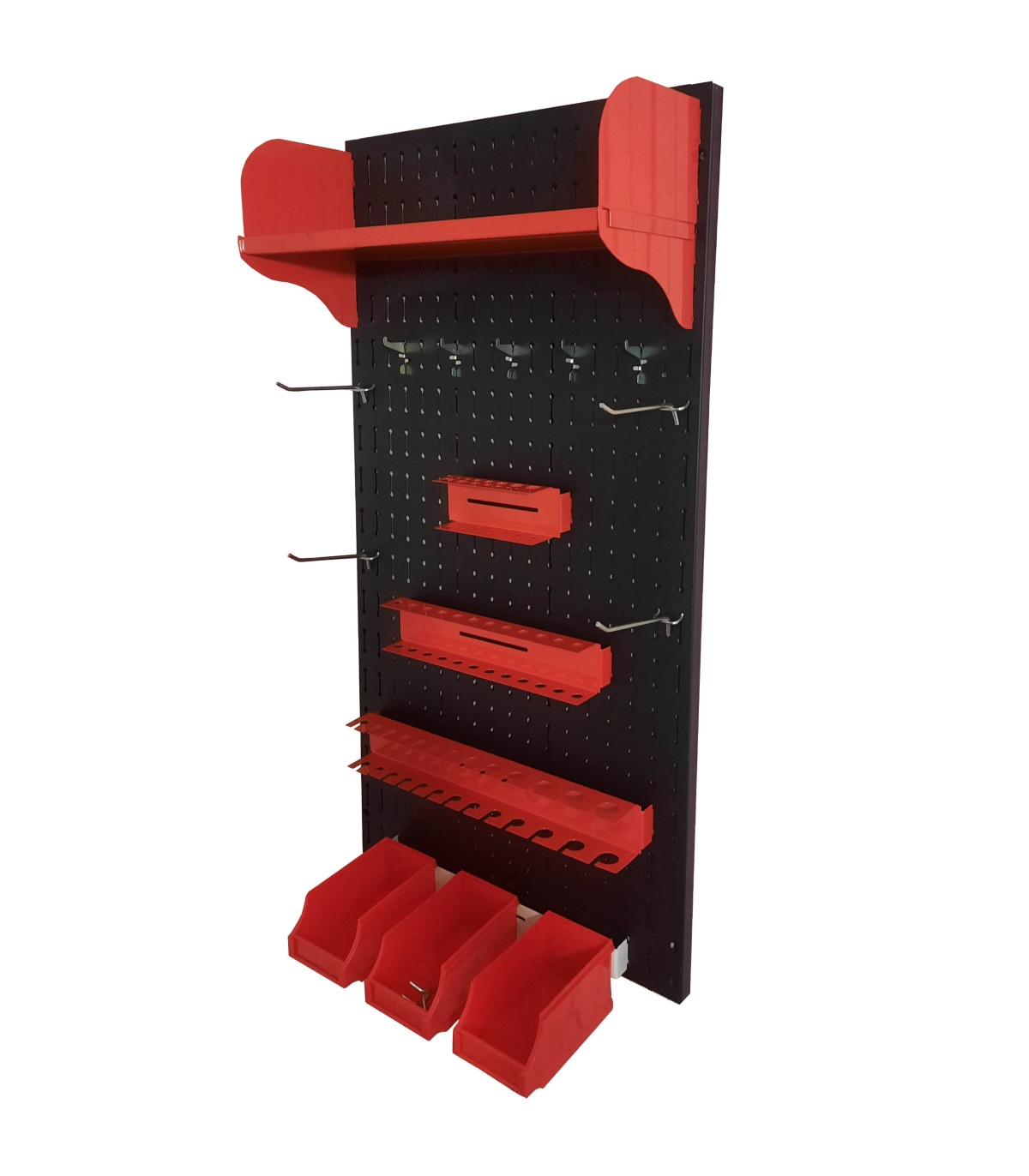 تخته ابزار حرفه‌ای با طراحی کارآمد و جادار برای سازماندهی ابزارهای مختلف و بهینه‌سازی فضا.