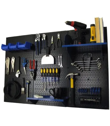 تخته ابزار حرفه ای با تجهیزات متنوع برای کارهای دستی و مهندسی. ابزار مرتب و قابل دسترسی برای هر پروژه.