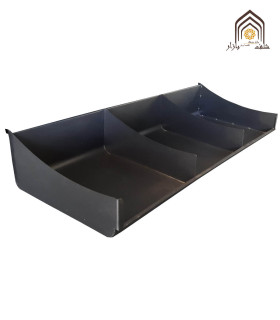 ظرف آجیل و حبوبات 97 سانتی‌متری، مناسب برای نظم‌دهی و نگهداری مواد غذایی در منزل یا محل کار.