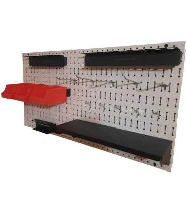 پگ برد افقی 50×100 با طراحی کارآمد برای سازماندهی ابزارها و تجهیزات در فضاهای کاری.