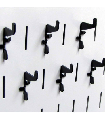 پگ برد حرفه ای با قلاب های مقاوم برای نظم دهی و نگهداری ابزارها و تجهیزات در کارگاه ها و منازل.