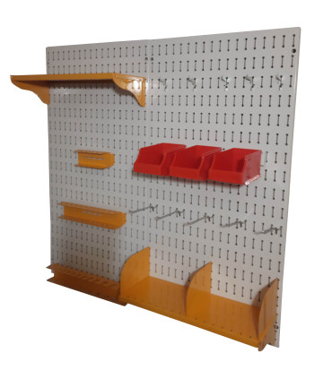 پگ برد حرفه ای برای سازماندهی ابزار و اقلام در کارگاه ها و فروشگاه ها طراحی شده است.