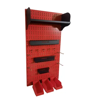 استند ابزار قرمز 100×100 با طراحی کاربردی و مدرن برای نظم‌دهی به ابزارهای شما\n\nاستند ابزار قرمز 100×100 با طراحی کاربردی و مدر