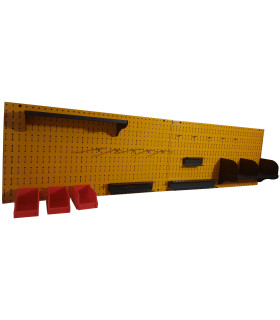 قفسه ابزار افقی با ابعاد 50×200 سانتی‌متر، مناسب برای ساماندهی ابزار و لوازم. \n\nاین قفسه ابزار با طراحی کارآمد، فضای کاری منظم