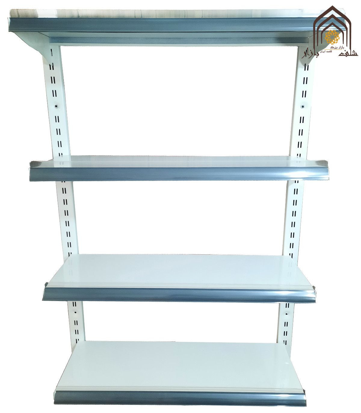 قفسه دیوارکوب ارزان قیمت برای فروشگاه ها از سامان انبار شرق طوس با طراحی مشبک و کیفیت بالا\n\nقفسه دیوارکوب مناسب برای استفاده د