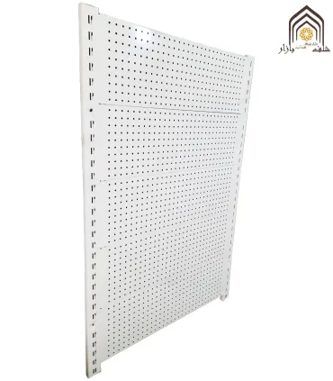 استند ابزار دیوار کوب سامان انبار شرق طوس مشبک با طراحی کاربردی و مدرن برای نظم‌دهی به ابزارها\n\nاین استند مناسب برای استفاده د