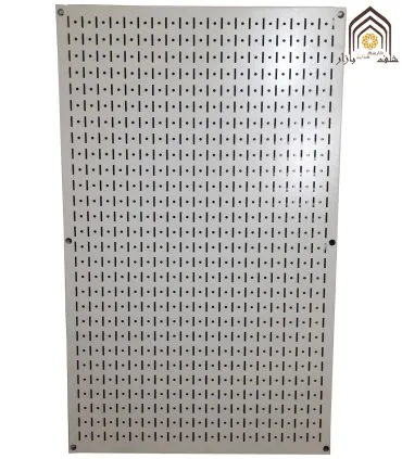 پگ برد تخته ابزار شلف بازار با طراحی مدرن و کاربردی برای نظم‌دهی به ابزارهای مختلف\n\nپگ برد تخته ابزار شلف بازار با طراحی مدرن 