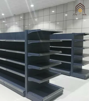 قفسه فلزی سرلاین خارجی از سامان انبار شرق طوس با طراحی مشبک برای ذخیره‌سازی بهینه مناسب است.