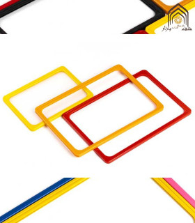 قاب اتیکت قیمت فروشگاهی با رنگ‌های متنوع برای سازماندهی و نمایش حرفه‌ای محصولات.