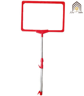 اتیکت ایستاده سبد حراجی با طراحی کاربردی و رنگ جذاب برای نمایش قیمت‌ها و اطلاعات محصول\n\nاتیکت ایستاده با قابلیت تنظیم ارتفاع و