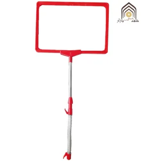 اتیکت ایستاده سبد حراجی با طراحی کاربردی و رنگ جذاب برای نمایش قیمت‌ها و اطلاعات محصول\n\nاتیکت ایستاده با قابلیت تنظیم ارتفاع و