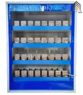 استند سیگار رومیزی با طراحی کارآمد و جادار، انتخابی مناسب برای مکان‌های بدون سیگار.