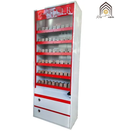 استند سیگار تنباکو ایستاده با طراحی مدرن و فضای مناسب برای نگهداری تنباکوها. \n\nسیگاری که می‌توانید به راحتی و با نظم آن را در 