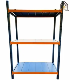 قفسه راک انباری سبک سامان انبار شرق طوس با طراحی مشبک و مقاوم برای استفاده در فضاهای مختلف.