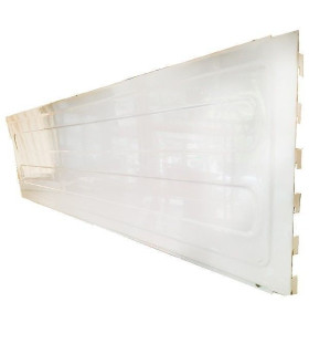 صفحه پشت طبقه قفسه مشبک سامان انبار شرق طوس با طراحی مقاوم و کارآمد جهت استفاده در انبارها و فروشگاه‌ها.