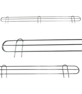 نرده حفاظ گارد قفسه از صنایع مفتولی آریا توس، با طراحی با کیفیت و مقاوم برای ایمنی بیشتر.