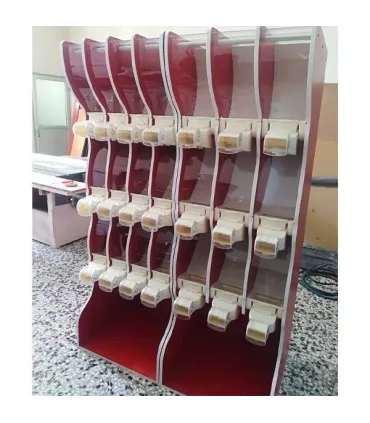 استند خشکبار 9 مخزن آکاربو AKARBU با طراحی مدرن و کارآمد برای نمایش و نگهداری خشکبار.