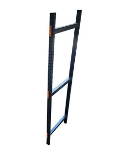 پایه قفسه راک سبک با طراحی مقاوم و کاربردی برای نگهداری انواع وسایل و تجهیزات.