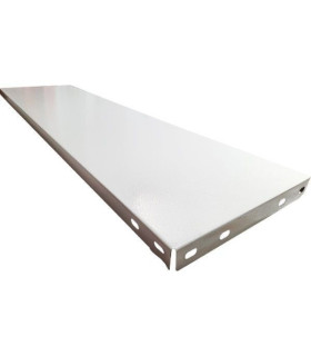 کفی قفسه پیچ و مهره ای با طراحی ساده و مقاوم برای نگهداری بهتر اشیاء در فضای داخلی.