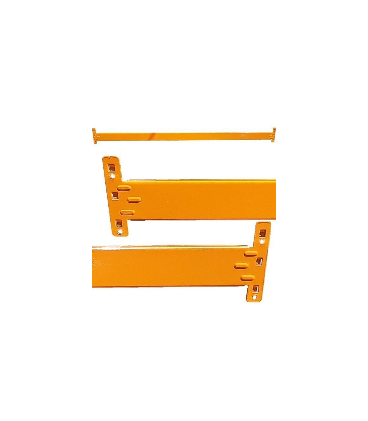 بازویی قفسه راک سبک در رنگ زرد برای استحکام و کارایی بهتر در انبارداری و فضای ذخیره‌سازی.