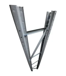 پایه دوبل راک سنگین با طراحی محکم و مقاوم برای حمایت از بارهای سنگین. کارایی عالی در پروژه‌های مختلف.