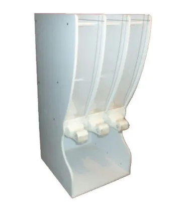 قفسه آجیل خشکبار سه مخزن الینا استند برای نگهداری سازمان‌یافته و مرتب انواع آجیل و خشکبار مناسب است.