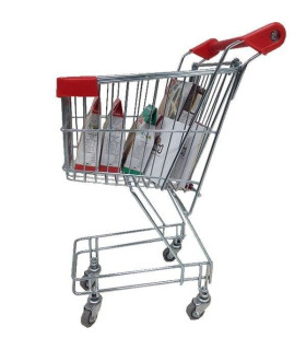 چرخ خرید فروشگاهی کودک از صنایع مفتولی آریا توس، طراحی زیبا و کاربردی مناسب برای بازی کودکان.