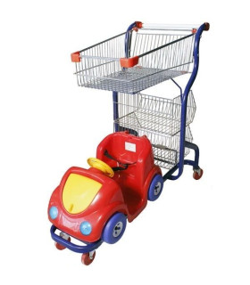 سبد خرید ماشین کودک صنایع مفتولی آریا توس مناسب برای بازی و یادگیری کودکان \n\nسبد خرید کودک به شکل ماشین با طراحی جذاب و رنگ‌ها