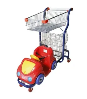 سبد خرید ماشین کودک صنایع مفتولی آریا توس مناسب برای بازی و یادگیری کودکان \n\nسبد خرید کودک به شکل ماشین با طراحی جذاب و رنگ‌ها