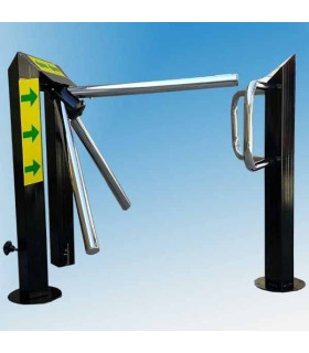 گیت کنترل ورود و خروج صنایع مفتولی آریا توس برای امنیت و مدیریت تردد در مکان‌های عمومی طراحی شده است.