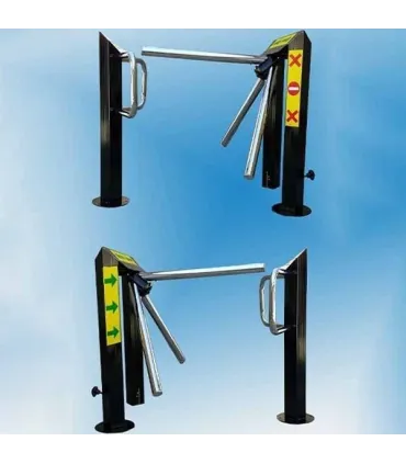 گیت کنترل ورود خروج صنایع مفتولی آریا توس با طراحی مدرن و استفاده آسان برای مدیریت تردد.\n\nمدل پیشرفته گیت کنترل ورود و خروج با