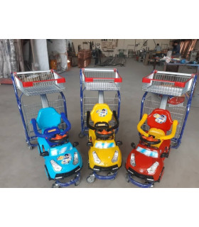 سبد خرید ماشین کودک صنایع مفتولی آریا توس با طراحی جذاب و رنگ‌های شاد مناسب برای بازی و سرگرمی کودکان.