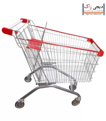 کالسکه خرید فروشگاهی 125 لیتر صنایع مفتولی آریا توس - 3