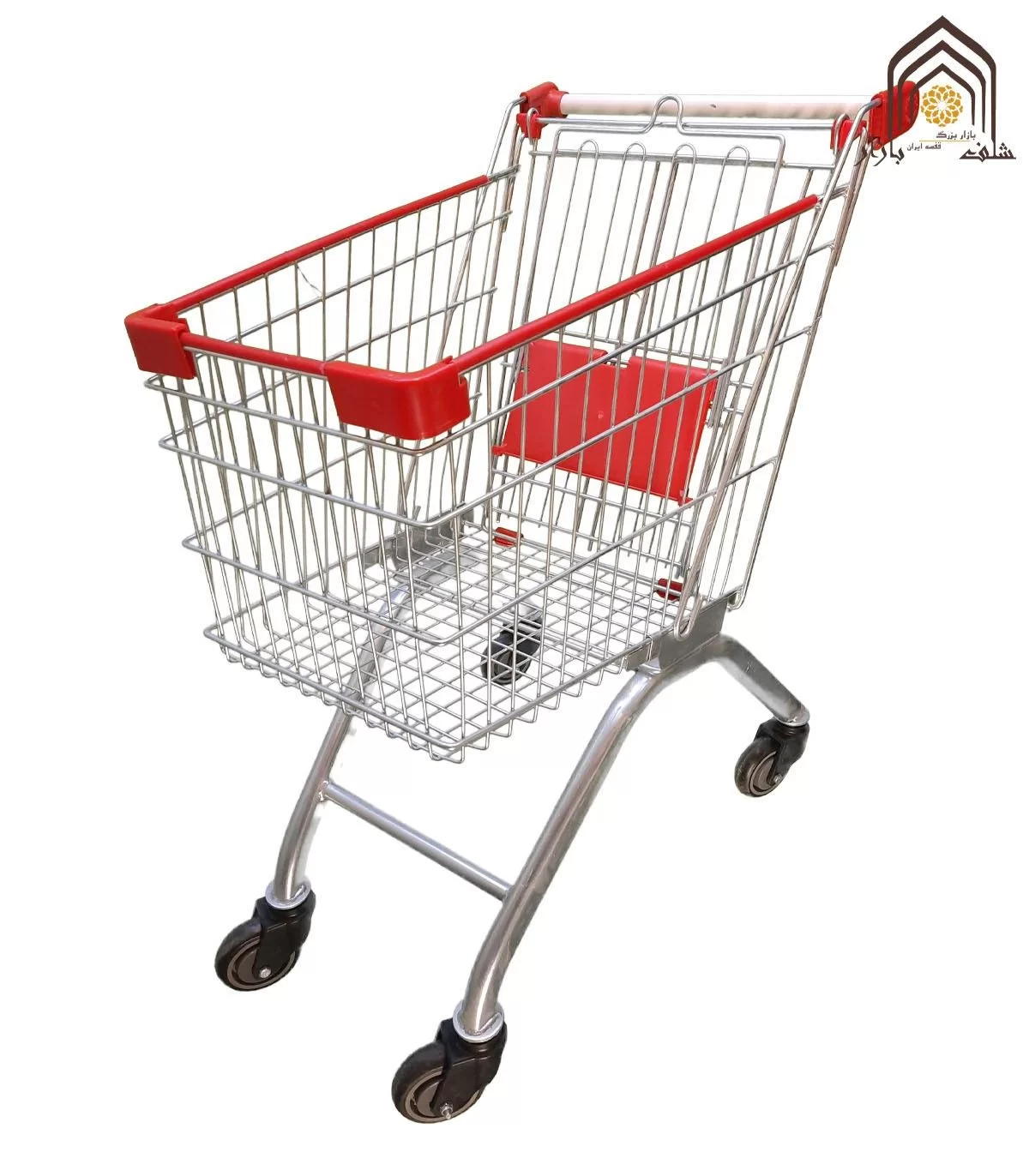 چرخ خرید فروشگاهی 80 لیتری صنایع مفتولی آریا توس - 7